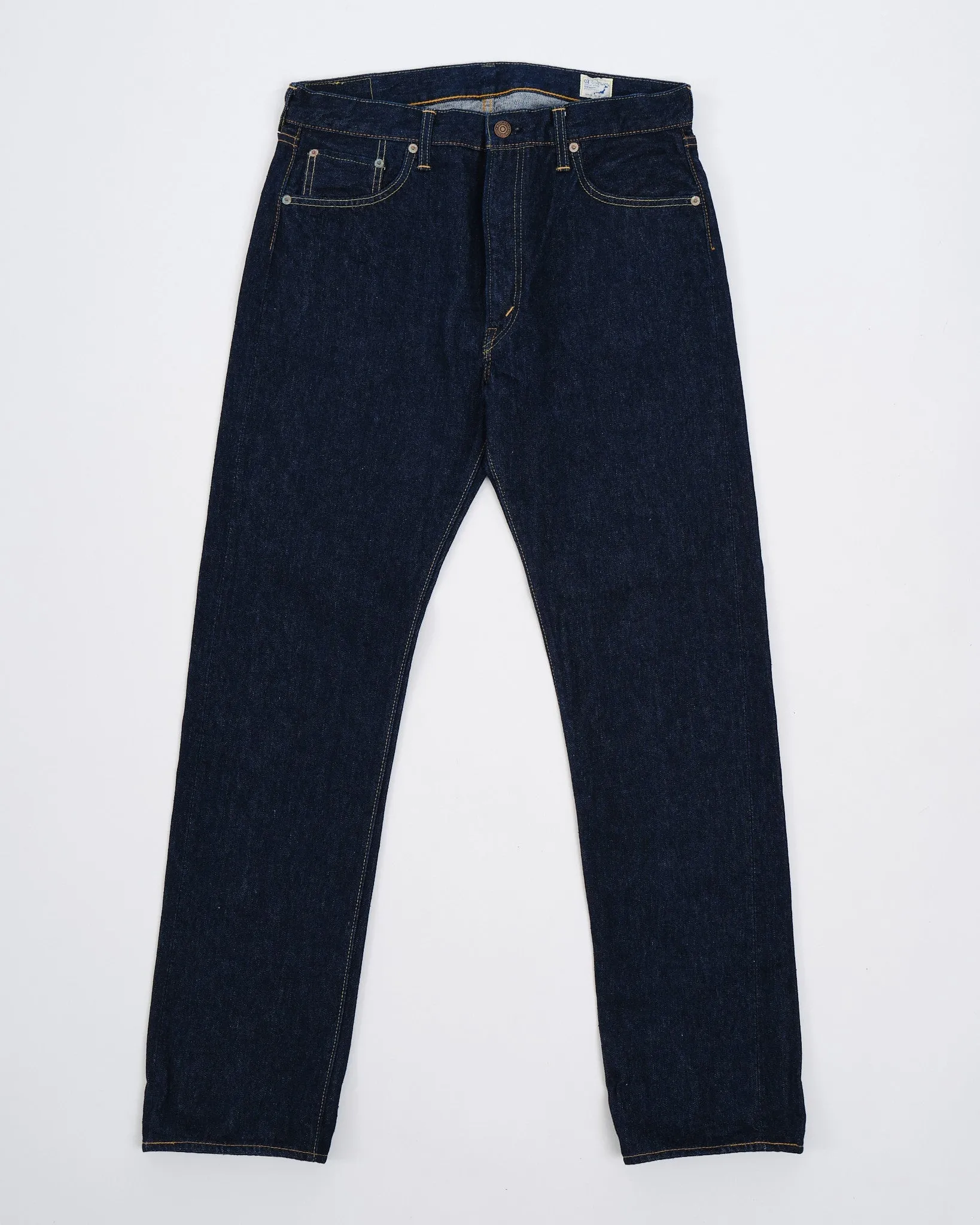 107 IVY FIT SELVEDGE DENIM ONE WASH