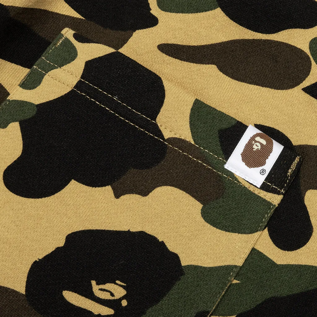 1st Camo Wide Fit Sweat Pants - Yellow