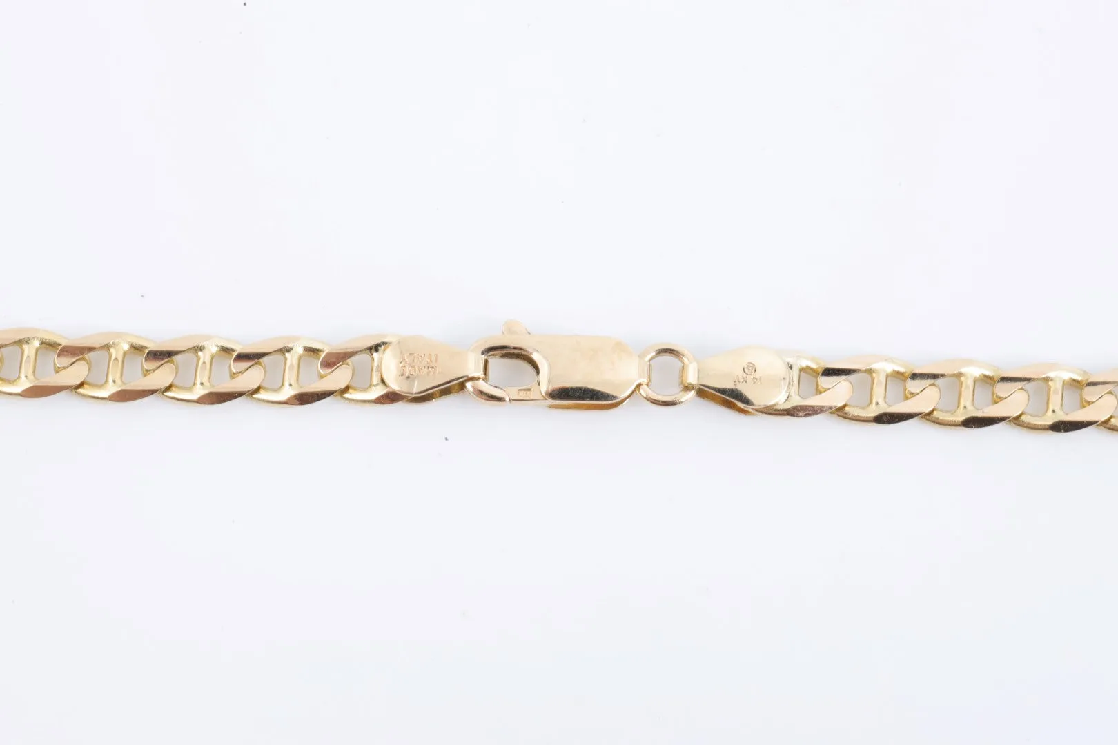 20" 14k Yellow Gold Mariner Chain (18.27g.)