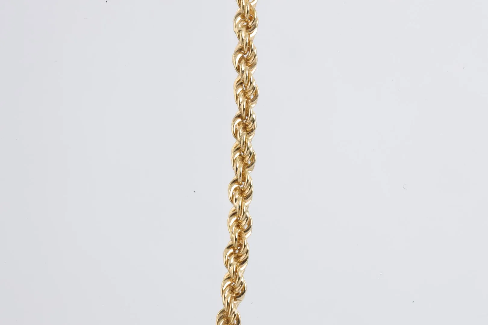 22" 18k Yellow Gold Rope Chain (15.00g.)