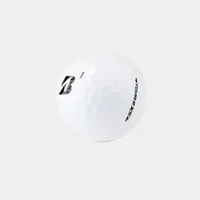 36 Bridgestone Tour B XS White Golf Balls - Recycled 5A/4A