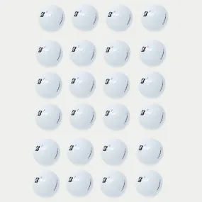 36 Bridgestone Tour BX White Golf Balls - Recycled 5A/4A