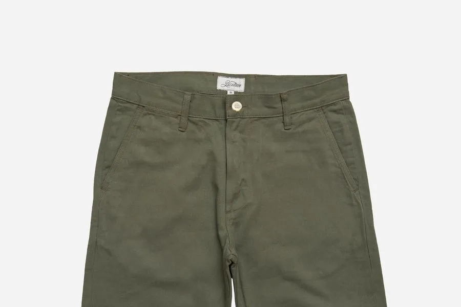 3sixteen - CH-55x Olive Selvedge Chino