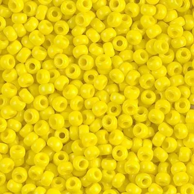 8-404, Miyuki 22g Opaque Yellow