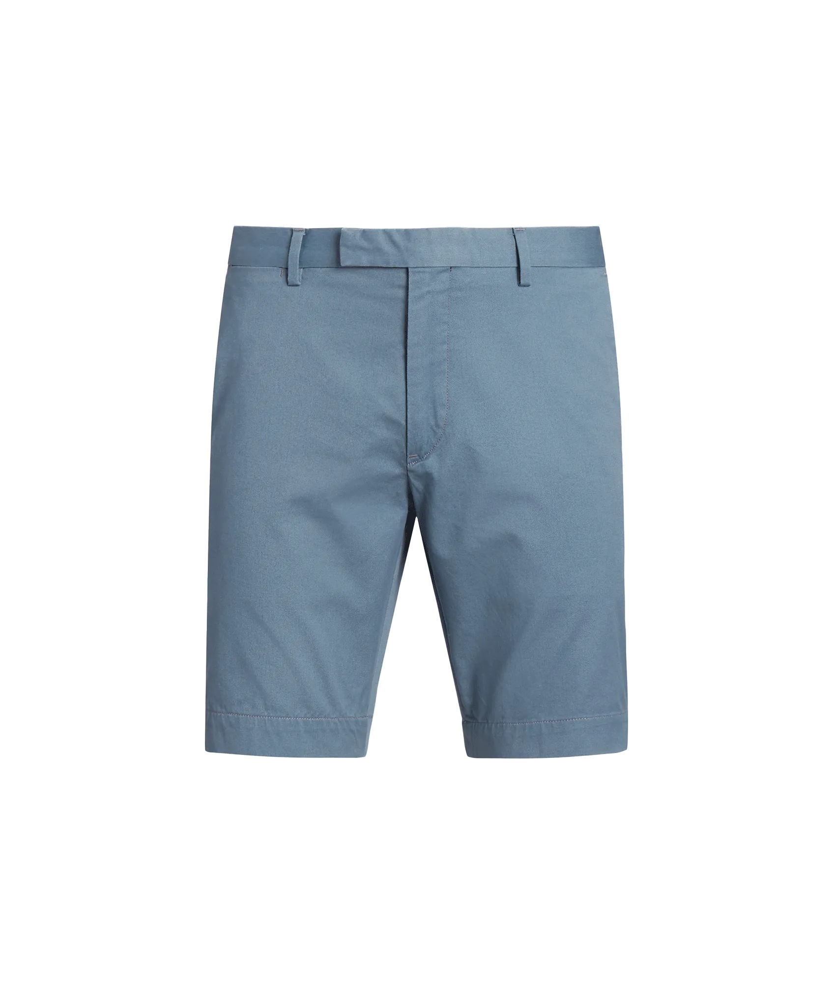 9.5-inch Stretch Slim Fit Chino Short - Blue