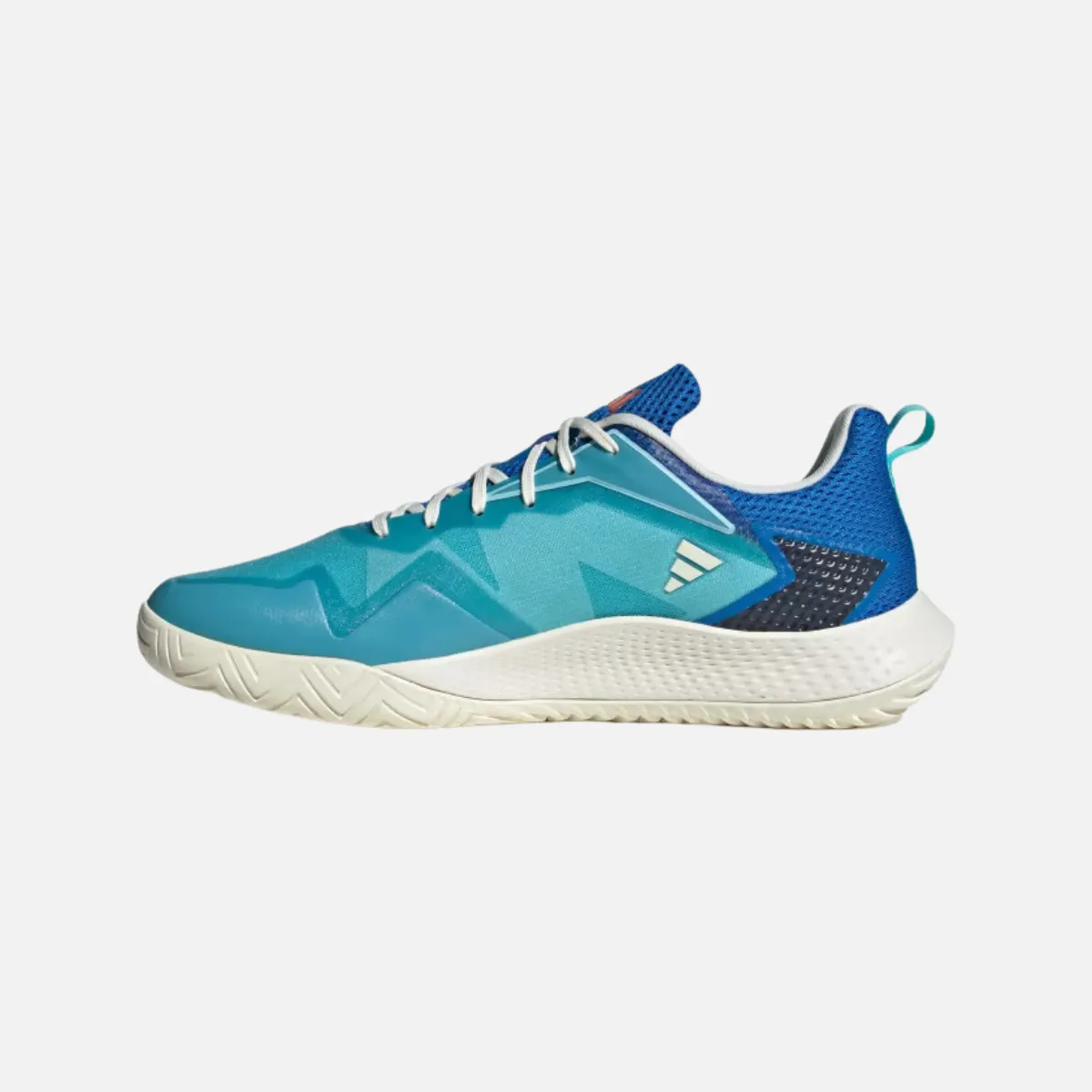 Adidas Defiant Speed Men's Tennis Shoes -Light Aqua/Off White/Bright Royal