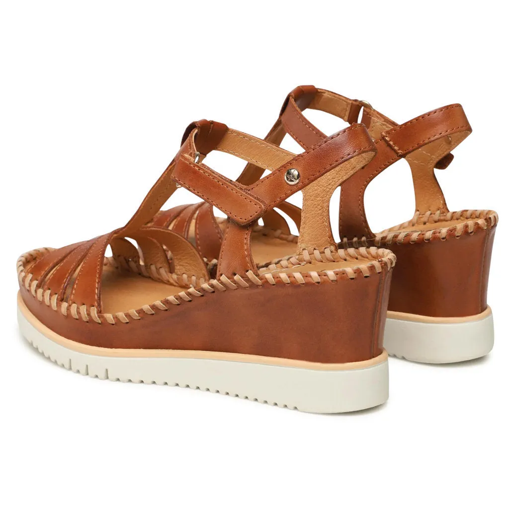 Aguadulce Leather Women's Wedge Sandals