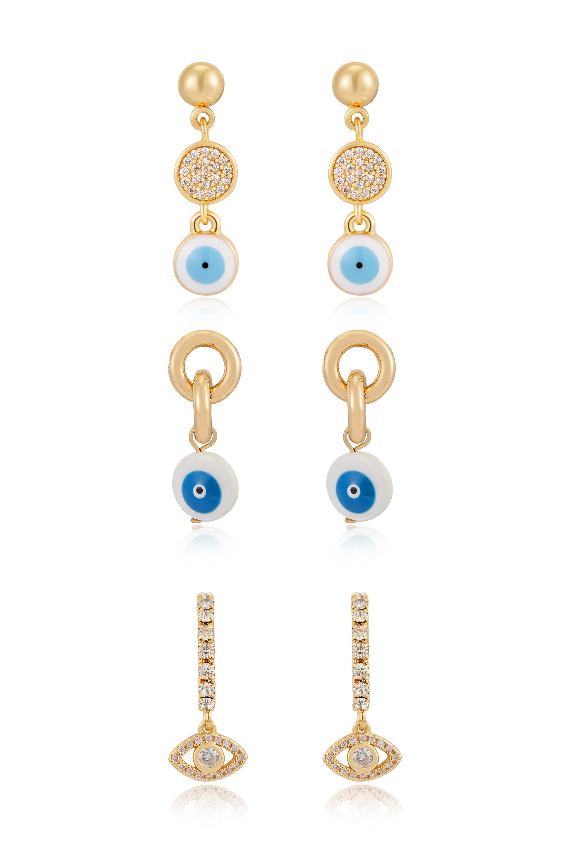 All Eyes on You Earring Set