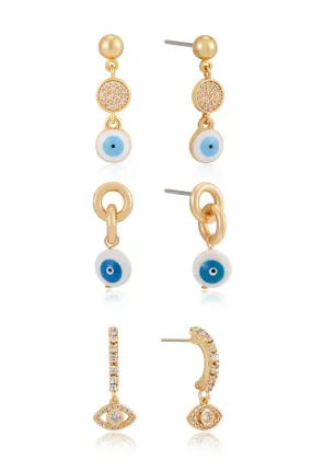 All Eyes on You Earring Set