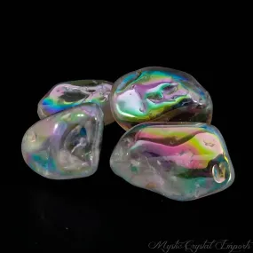 Angel Aura Quartz Crystal Nugget(s) - Polished