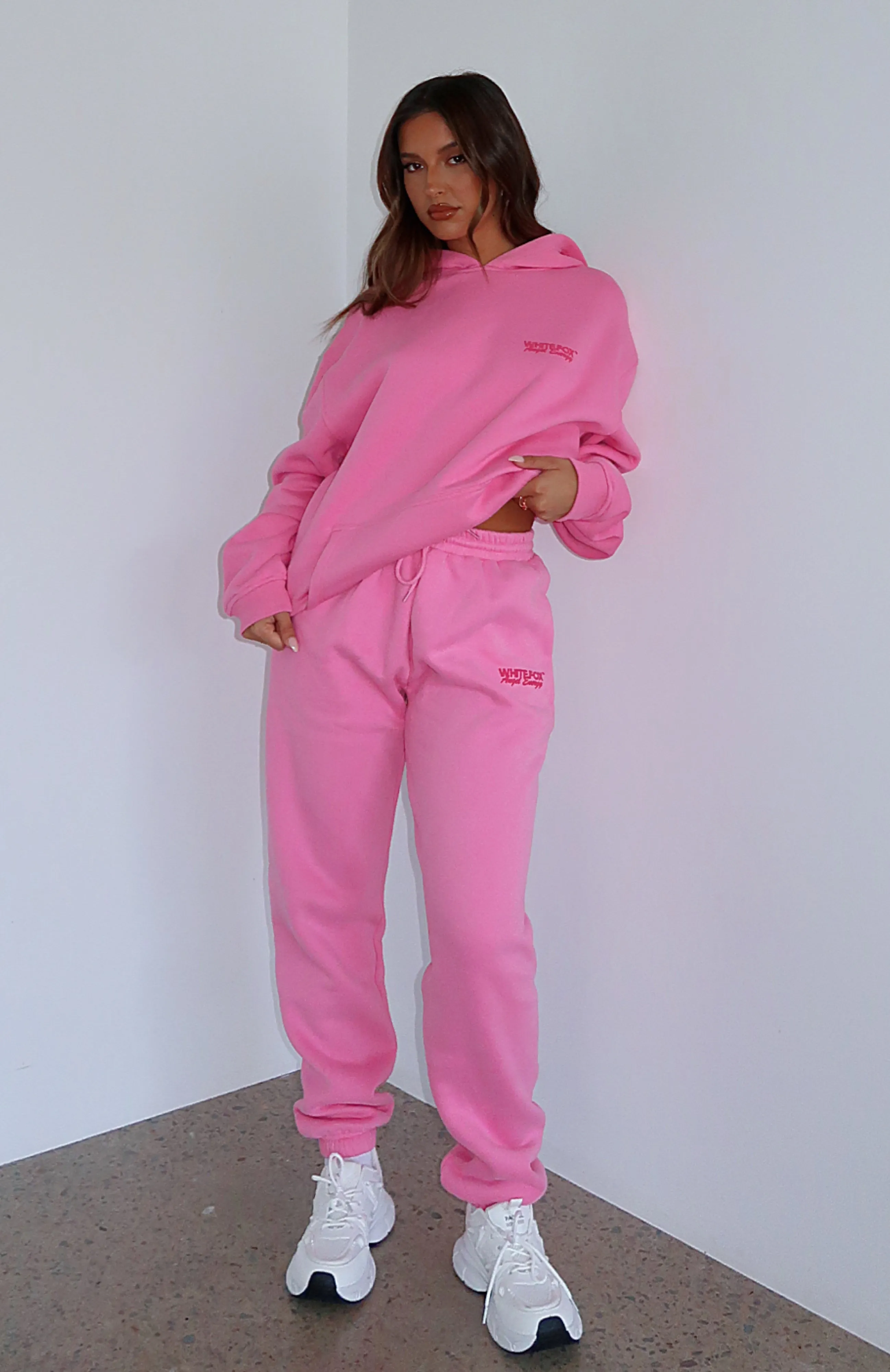 Angel Energy Sweatpants Pink