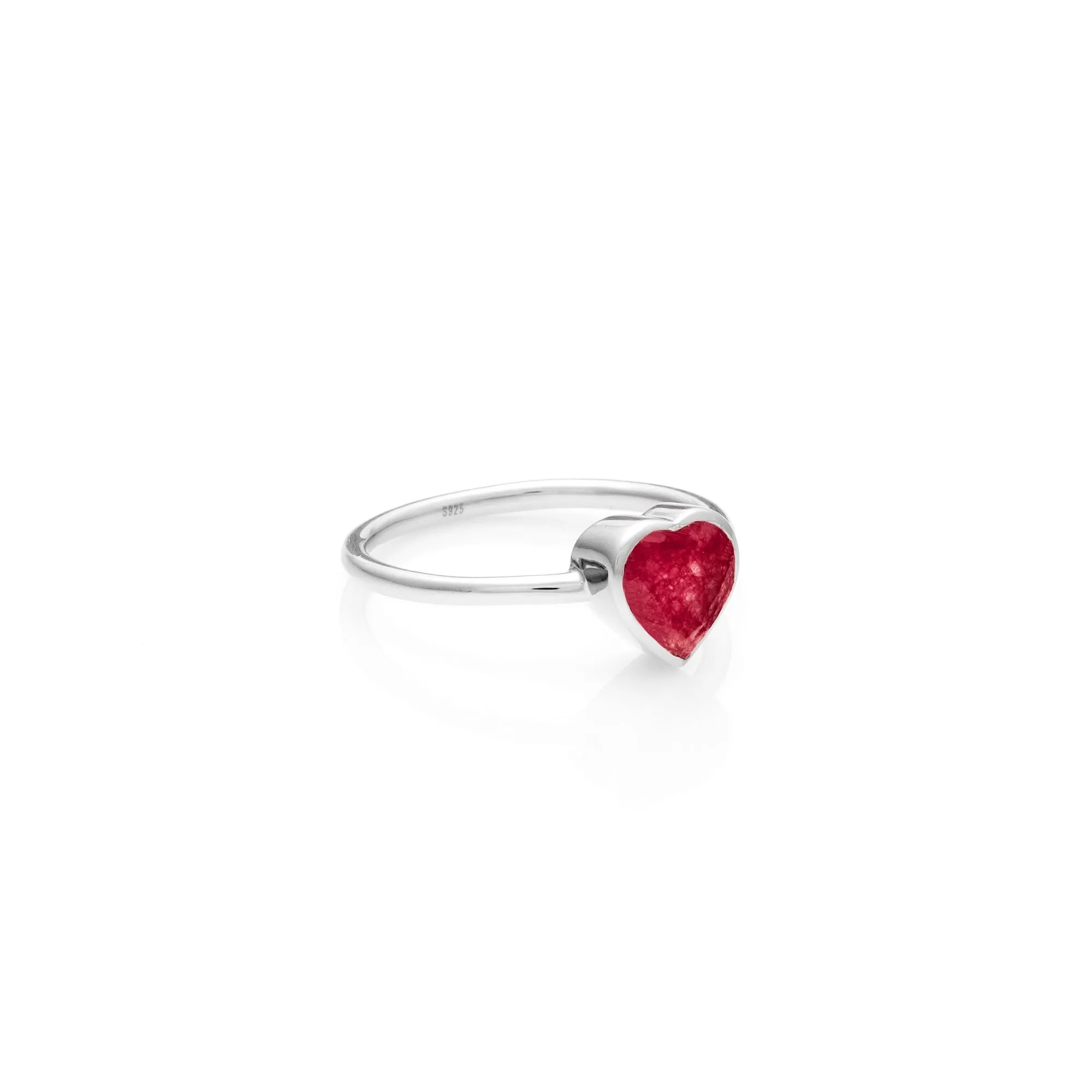 Aphrodite / Ring / Ruby Quartz   Silver