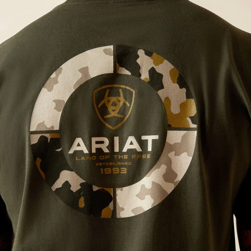 Ariat Men's Camo Ring T-Shirt