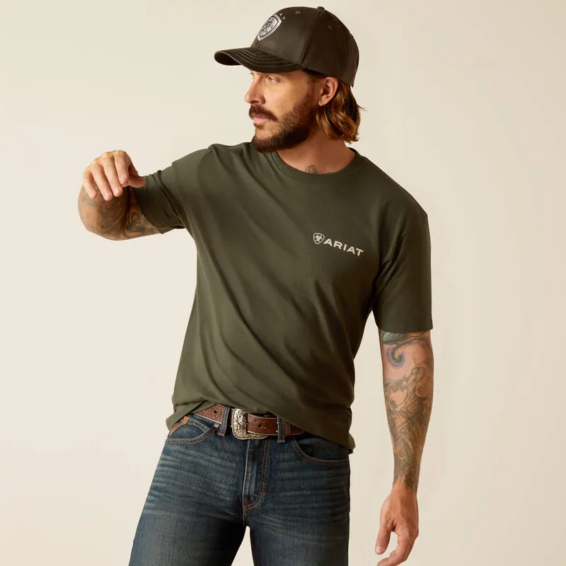 Ariat Men's Camo Ring T-Shirt