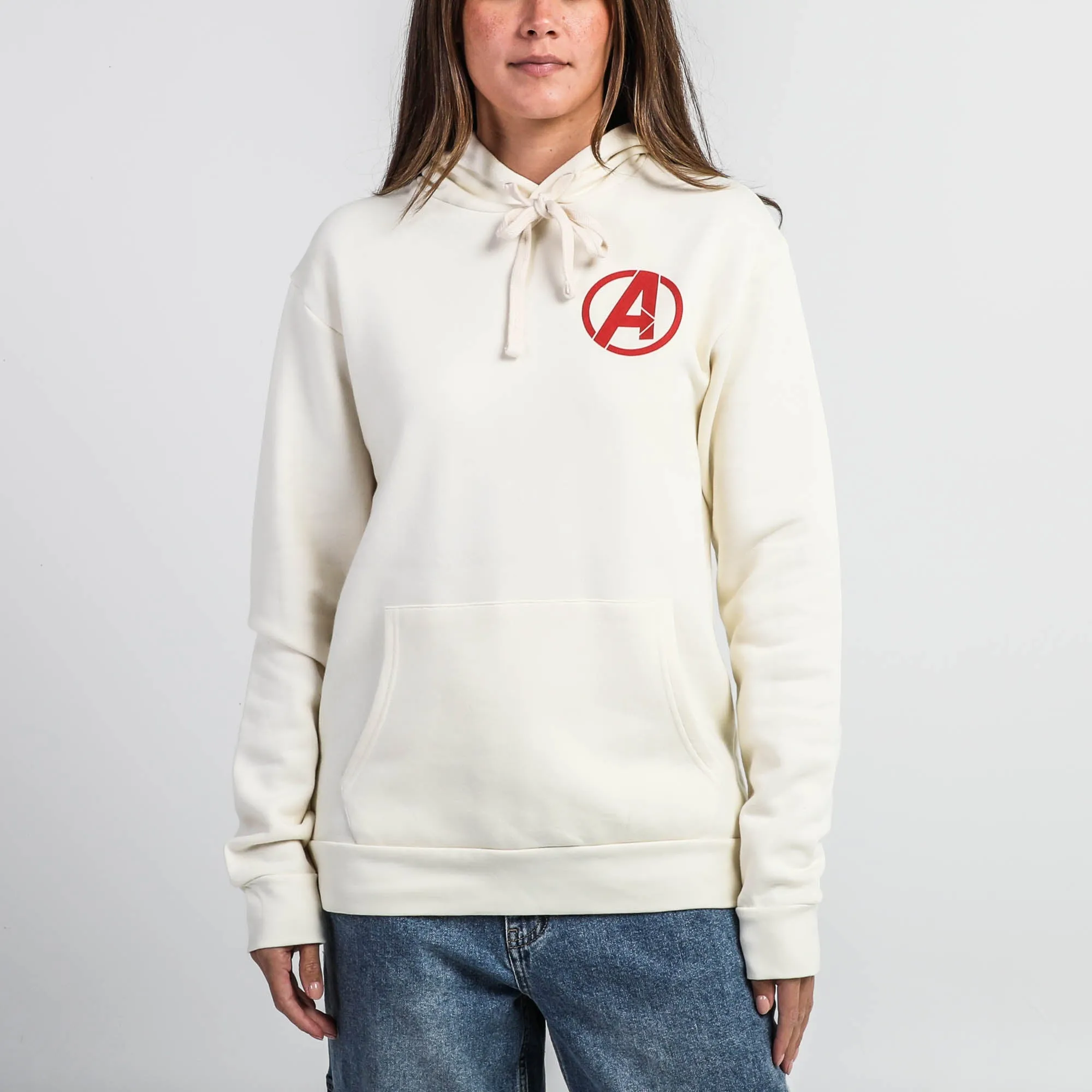 Avengers Assembling Since 1963 Natural Hoodie