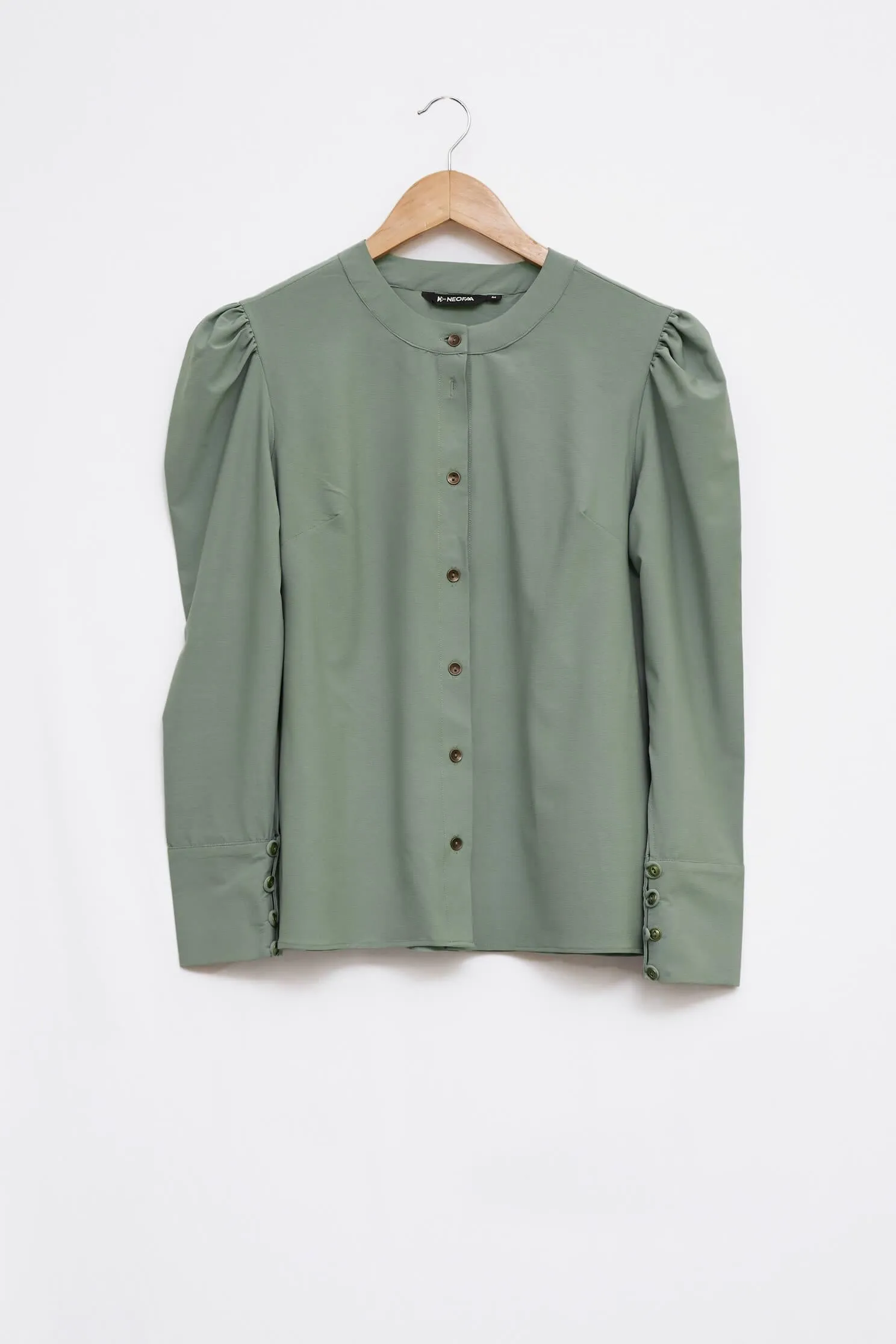 Back to Work Puff sleeve Daily Wear Shirt