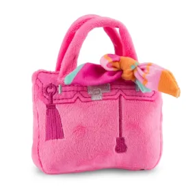 Barkin Bag - Pink w/ Scarf Dog Toy