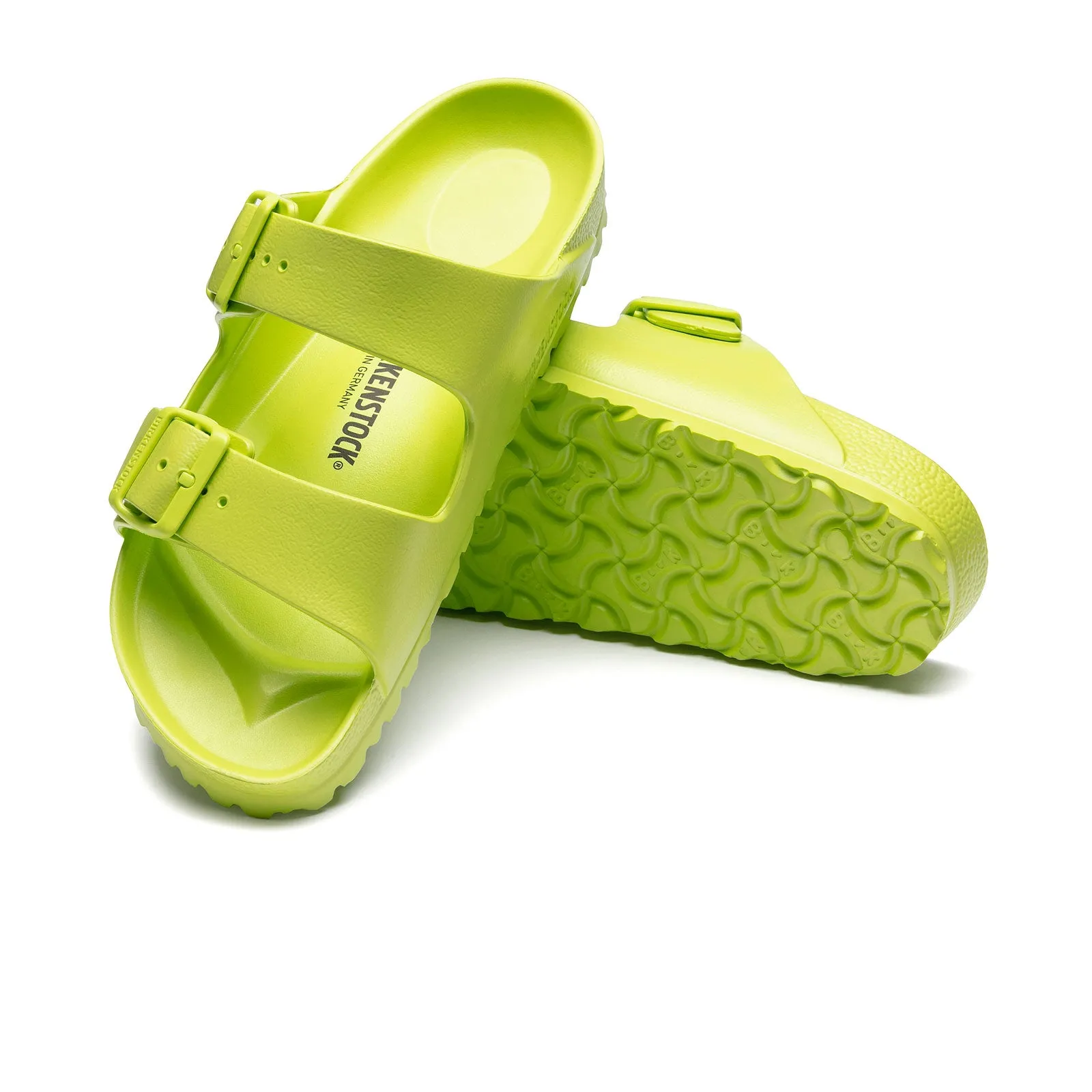 Birkenstock Arizona EVA Slide Sandal (Men) - Active Lime