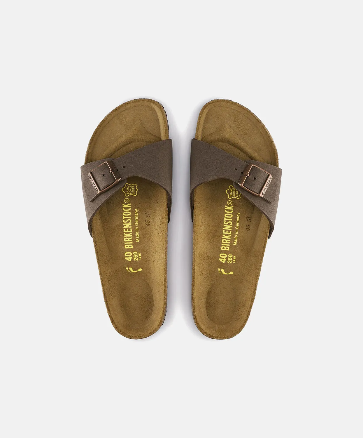 Birkenstock Madrid BirkiBuc Mocca Sandals