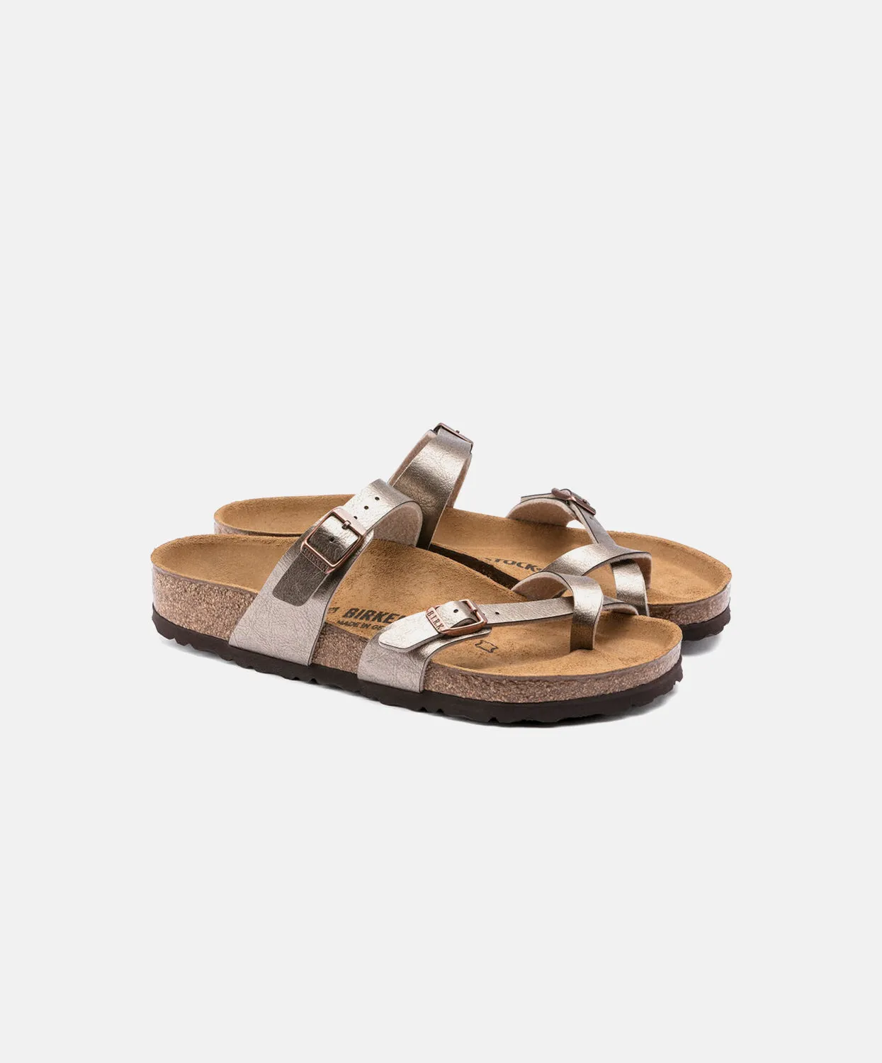 Birkenstock Mayari Birko-Flor Graceful Taupe Sandals