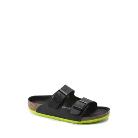 BIRKENSTOCK SANDALO ARIZONA 1022369 NERO-LIME