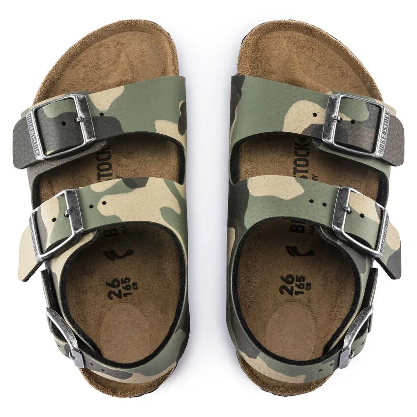 BIRKENSTOCK SANDALO MILANO 1017378 CAMOUFLAGE