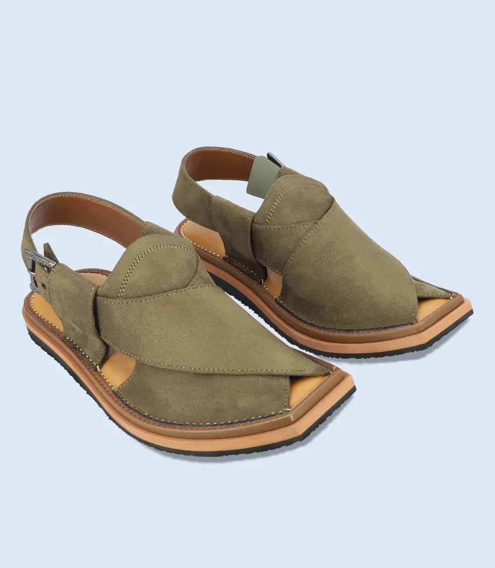 BM5477-OLIVE-Men Peshawari's