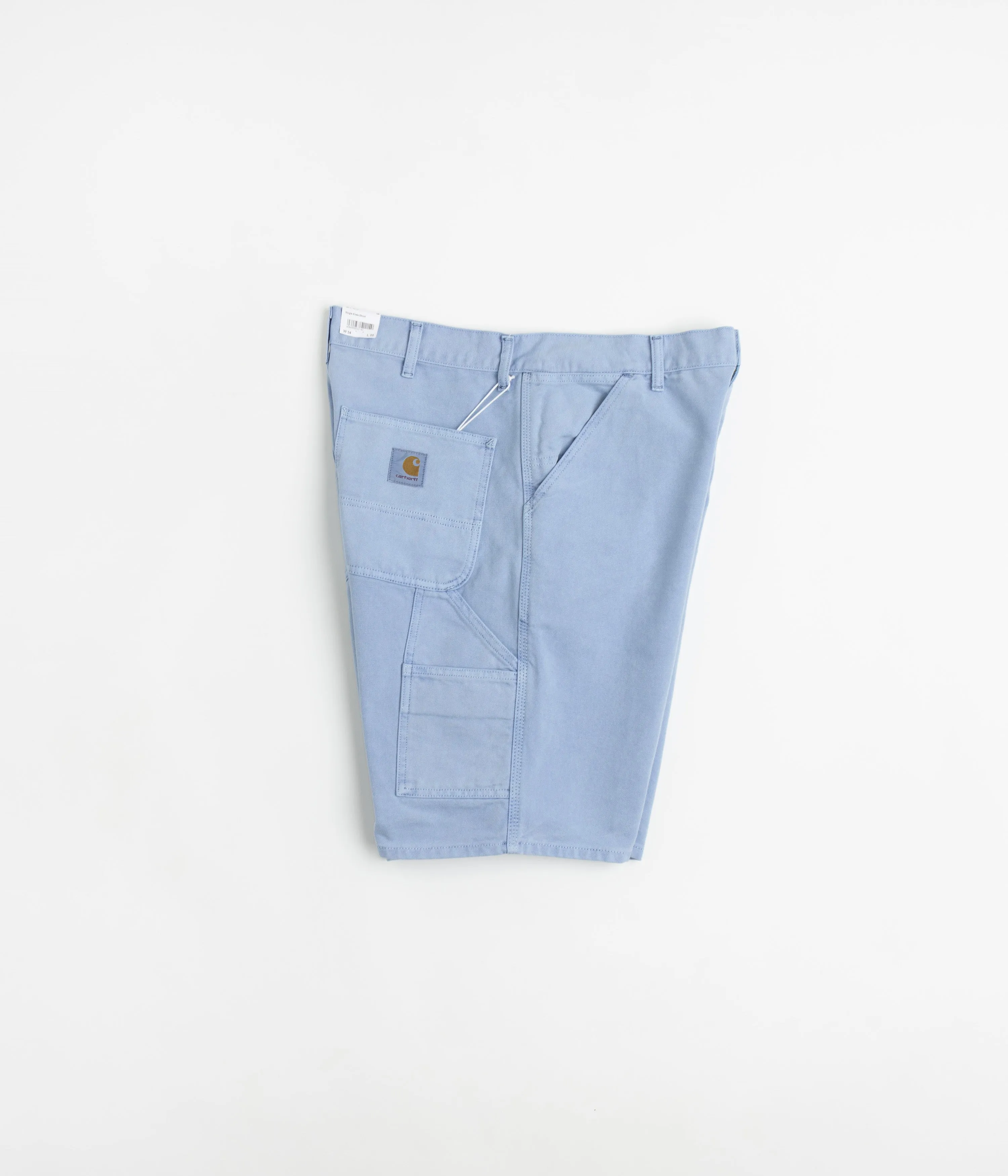 Carhartt Single Knee Shorts - Faded Piscine