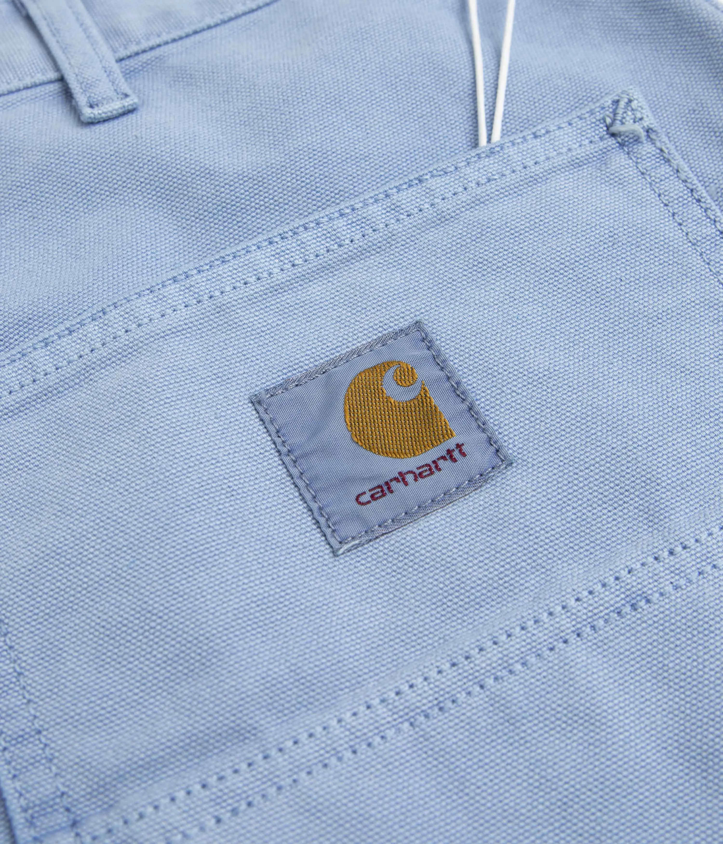 Carhartt Single Knee Shorts - Faded Piscine