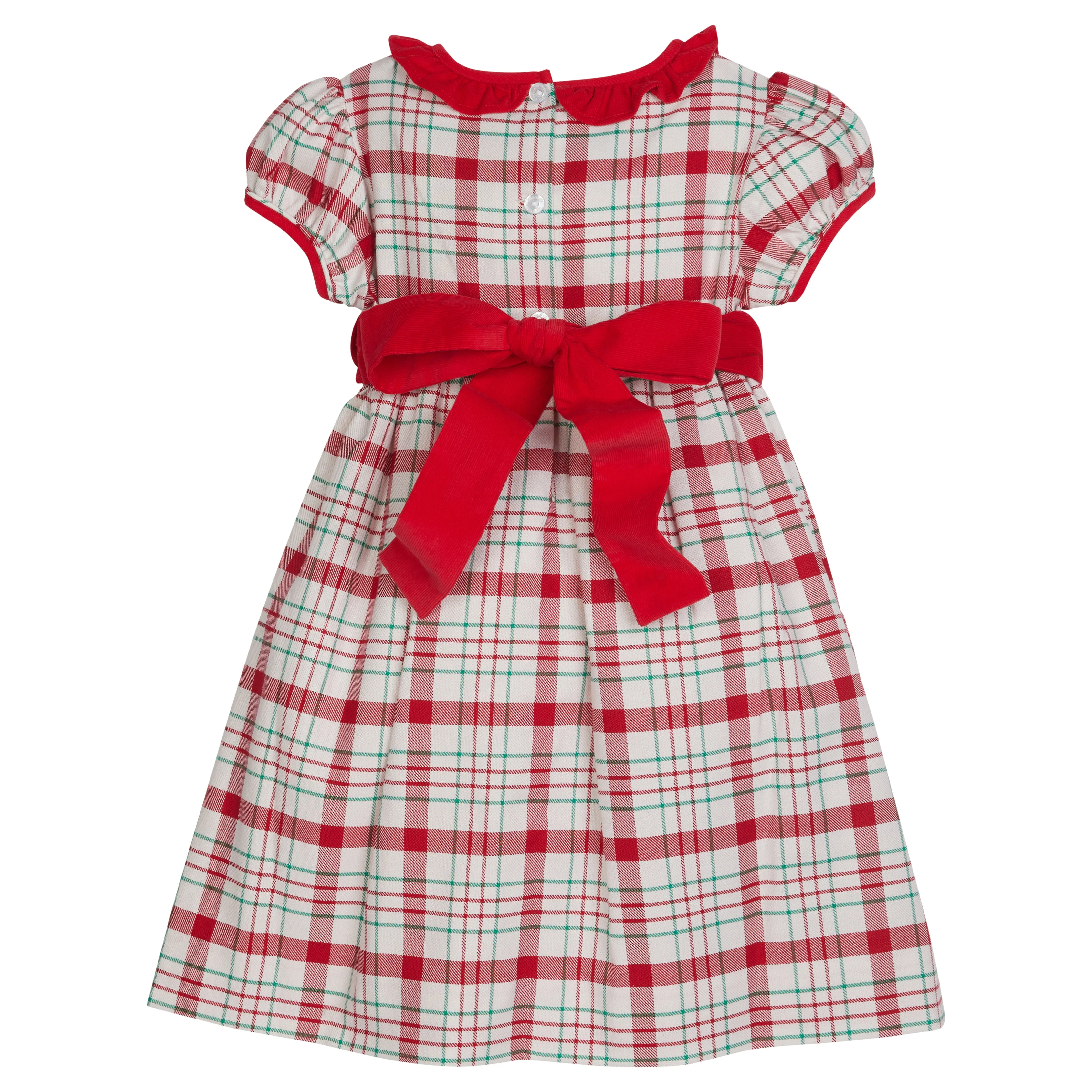 Caroline Dress - Holiday Plaid