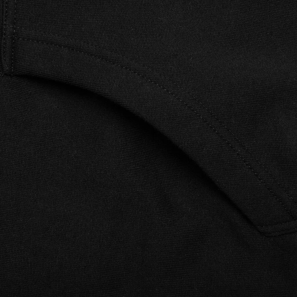 Carrots By Anwar Carrots Carrot Yang Zip Hoodie - Black