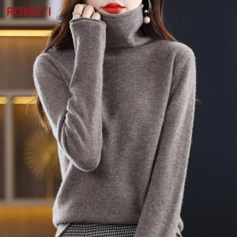 Cashmere Wool Knitted Sweater