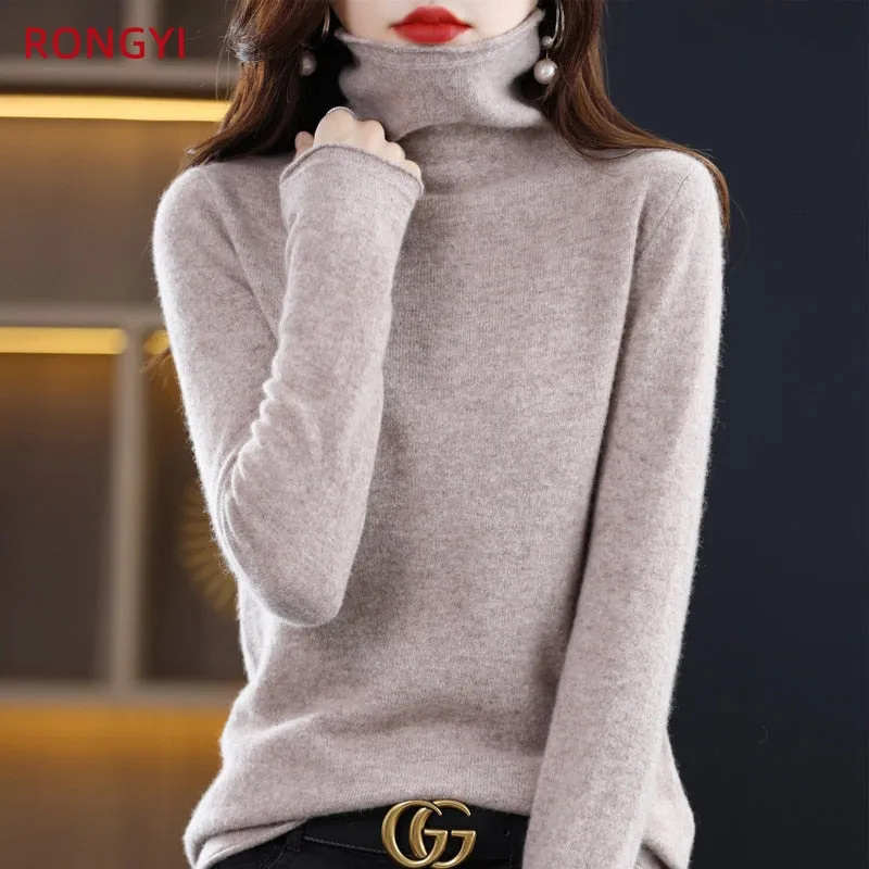 Cashmere Wool Knitted Sweater