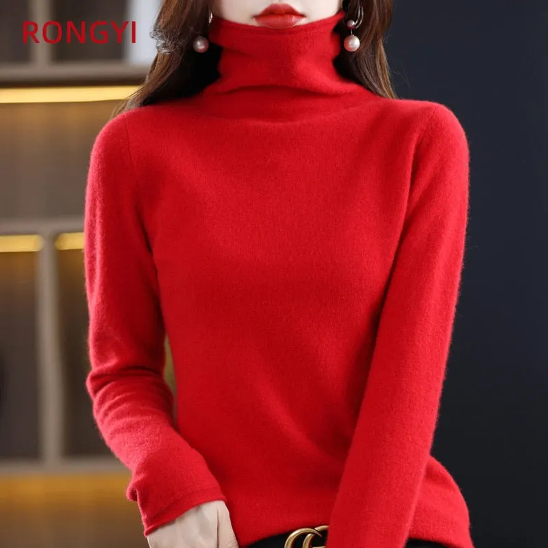 Cashmere Wool Knitted Sweater