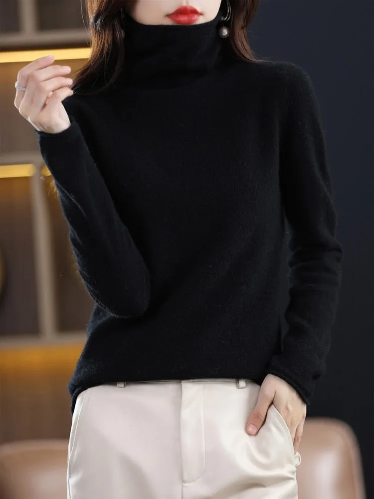 Cashmere Wool Knitted Sweater