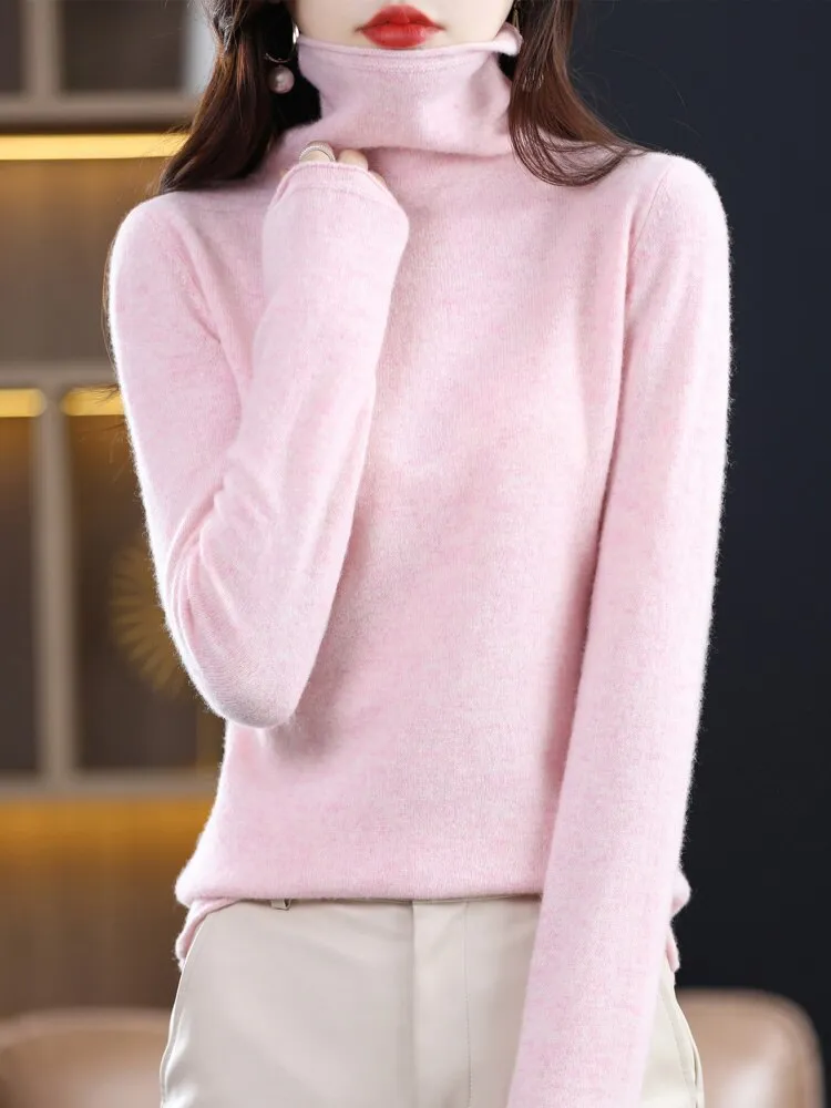 Cashmere Wool Knitted Sweater