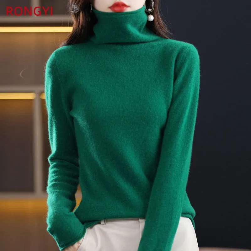 Cashmere Wool Knitted Sweater