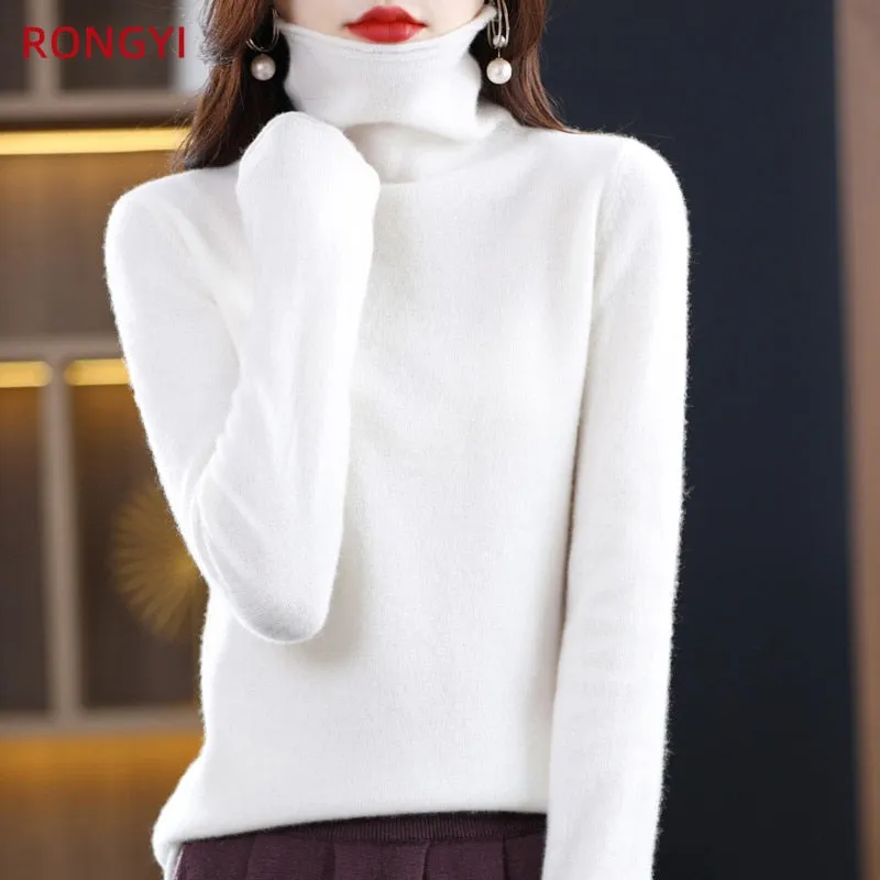 Cashmere Wool Knitted Sweater