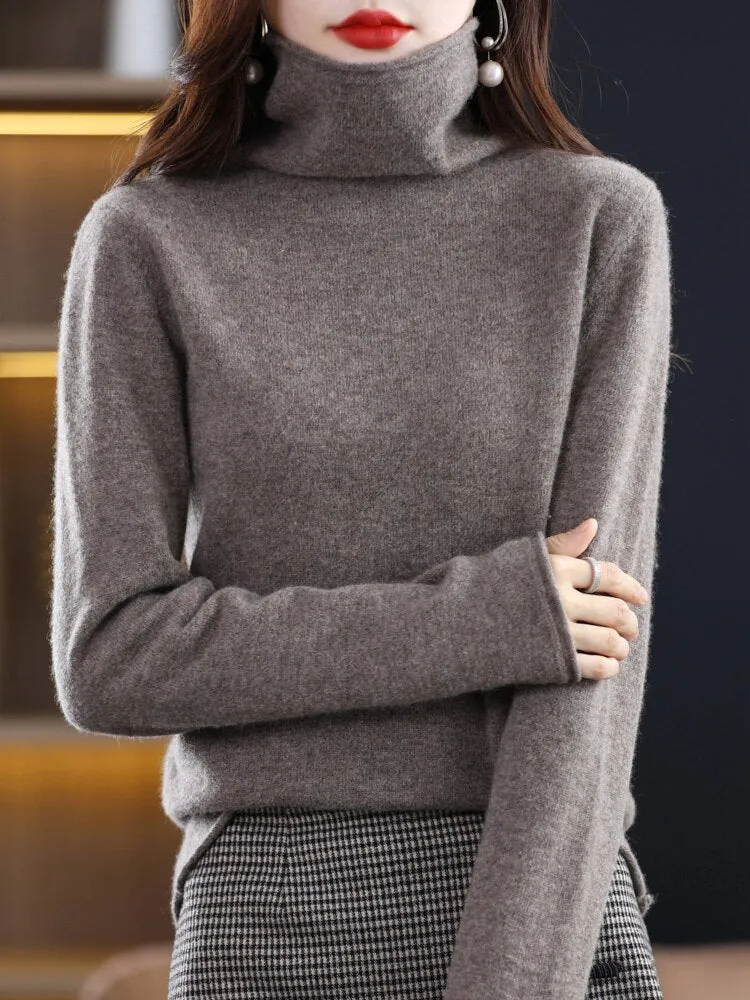 Cashmere Wool Knitted Sweater