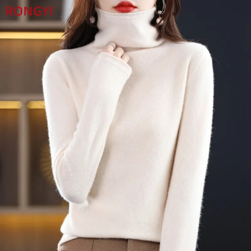 Cashmere Wool Knitted Sweater