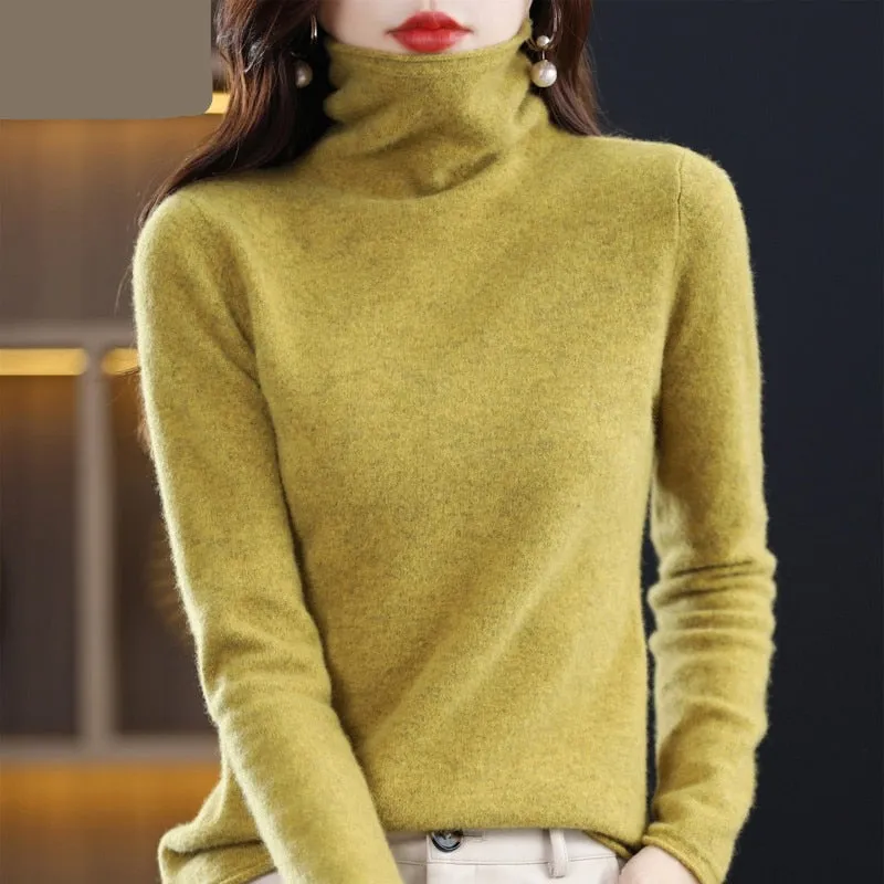 Cashmere Wool Knitted Sweater