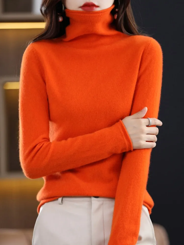 Cashmere Wool Knitted Sweater