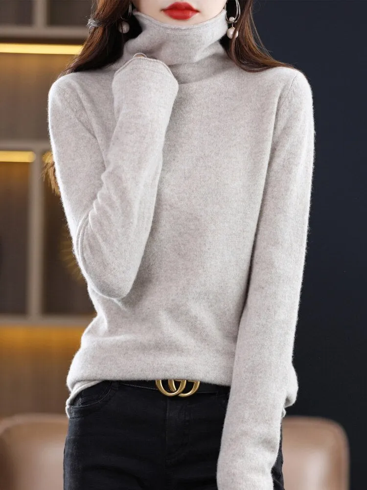 Cashmere Wool Knitted Sweater