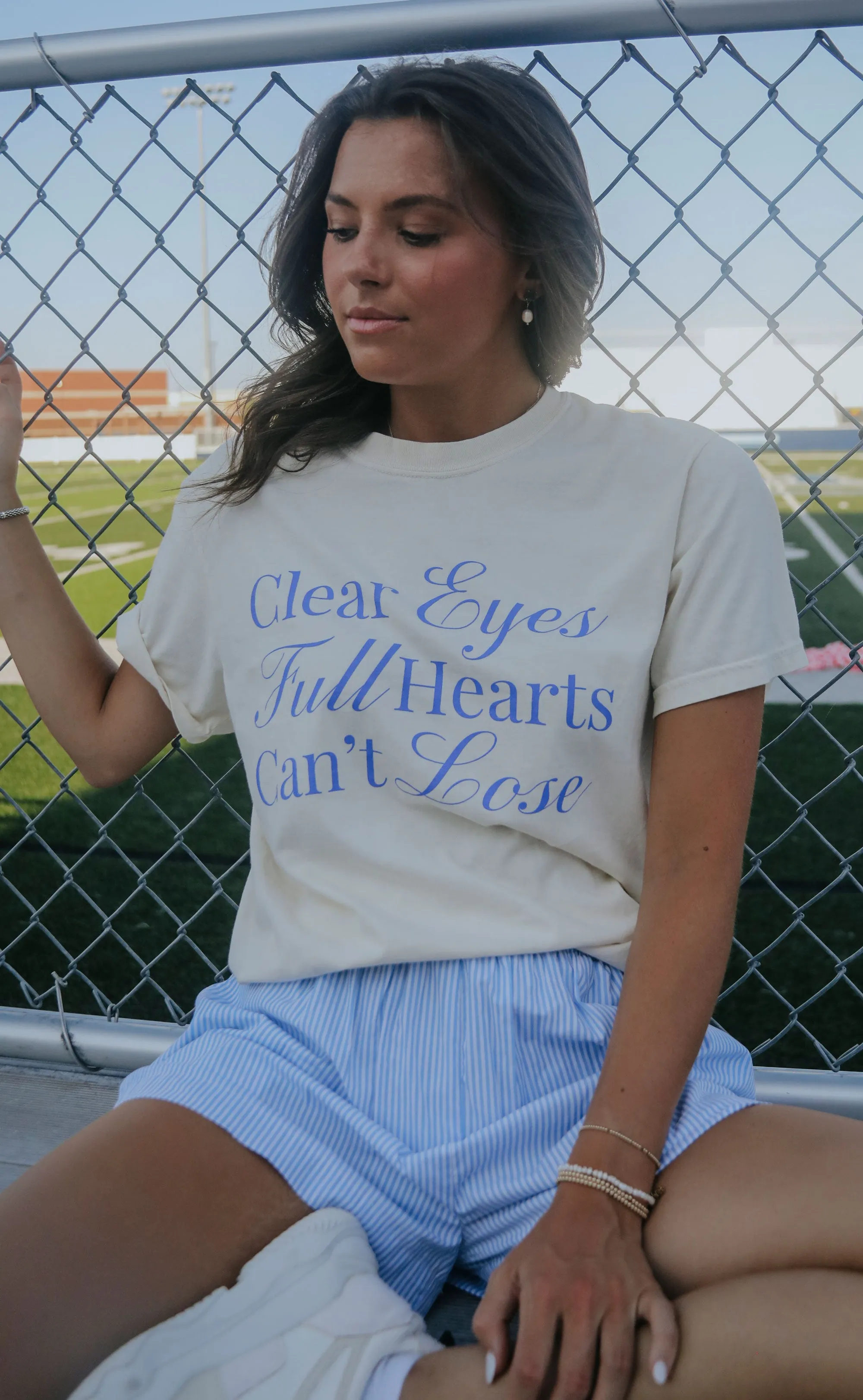 charlie southern: clear eyes t shirt