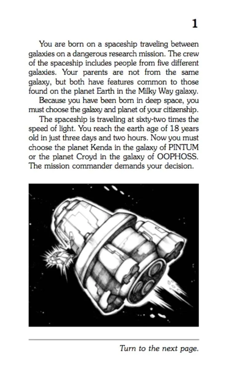 Choose Your Own Adventure #3 - Space and Beyond