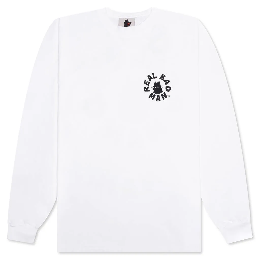 Circle L/S Tee - White