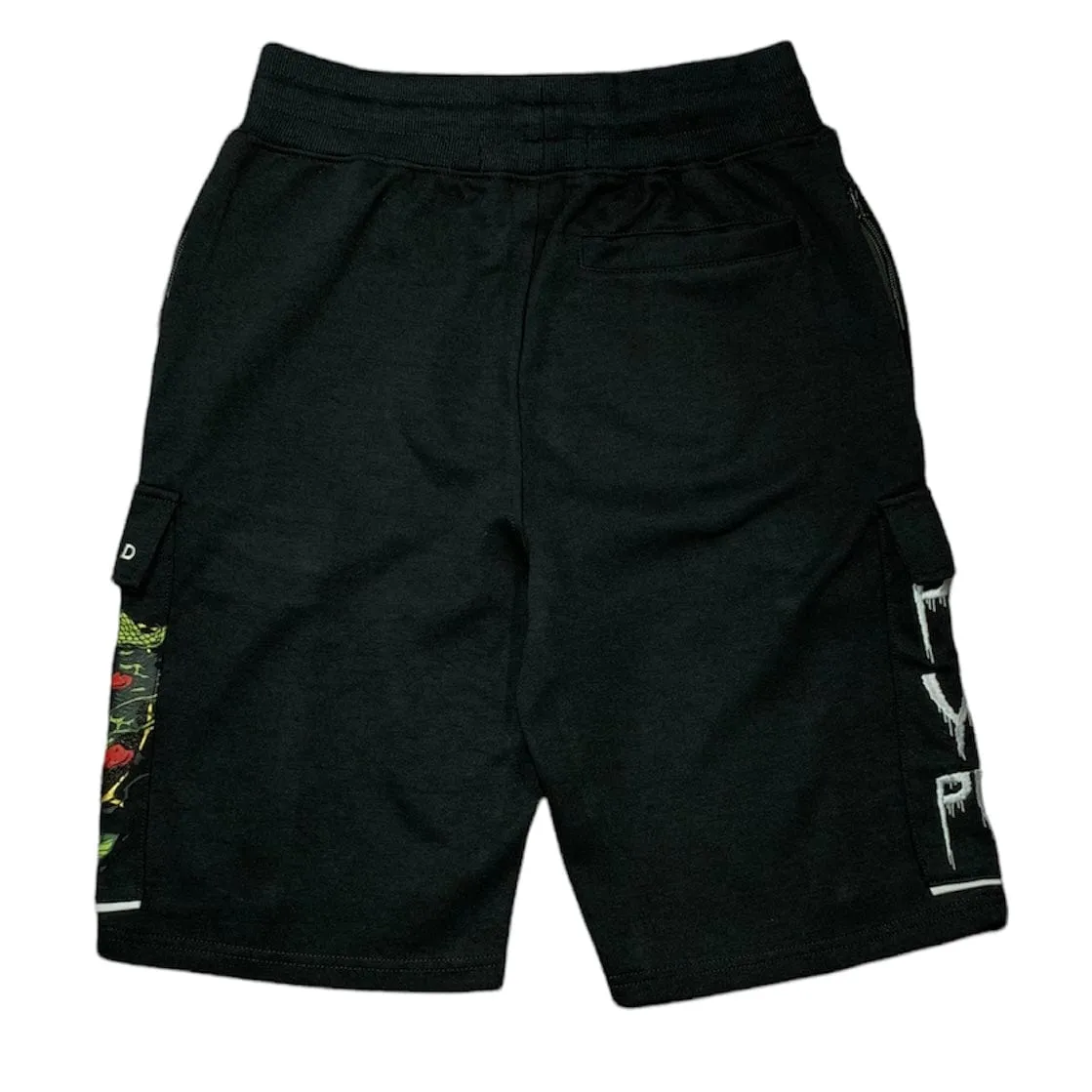 Civilized Poison T Shirt & Short Set (Black) CV1416-1417