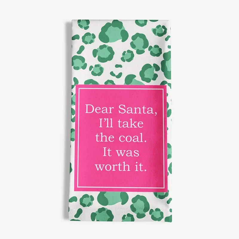 CLAIREBELLA | Hostess Towel - Dear Santa