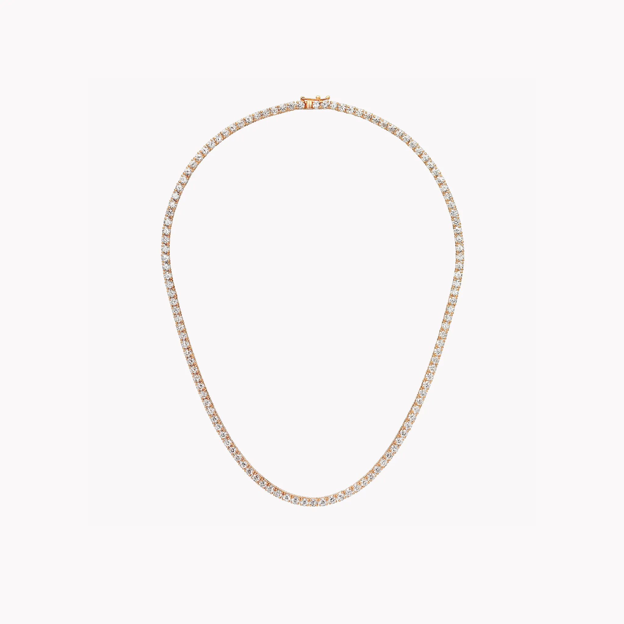 Classic Diamond Tennis Necklace