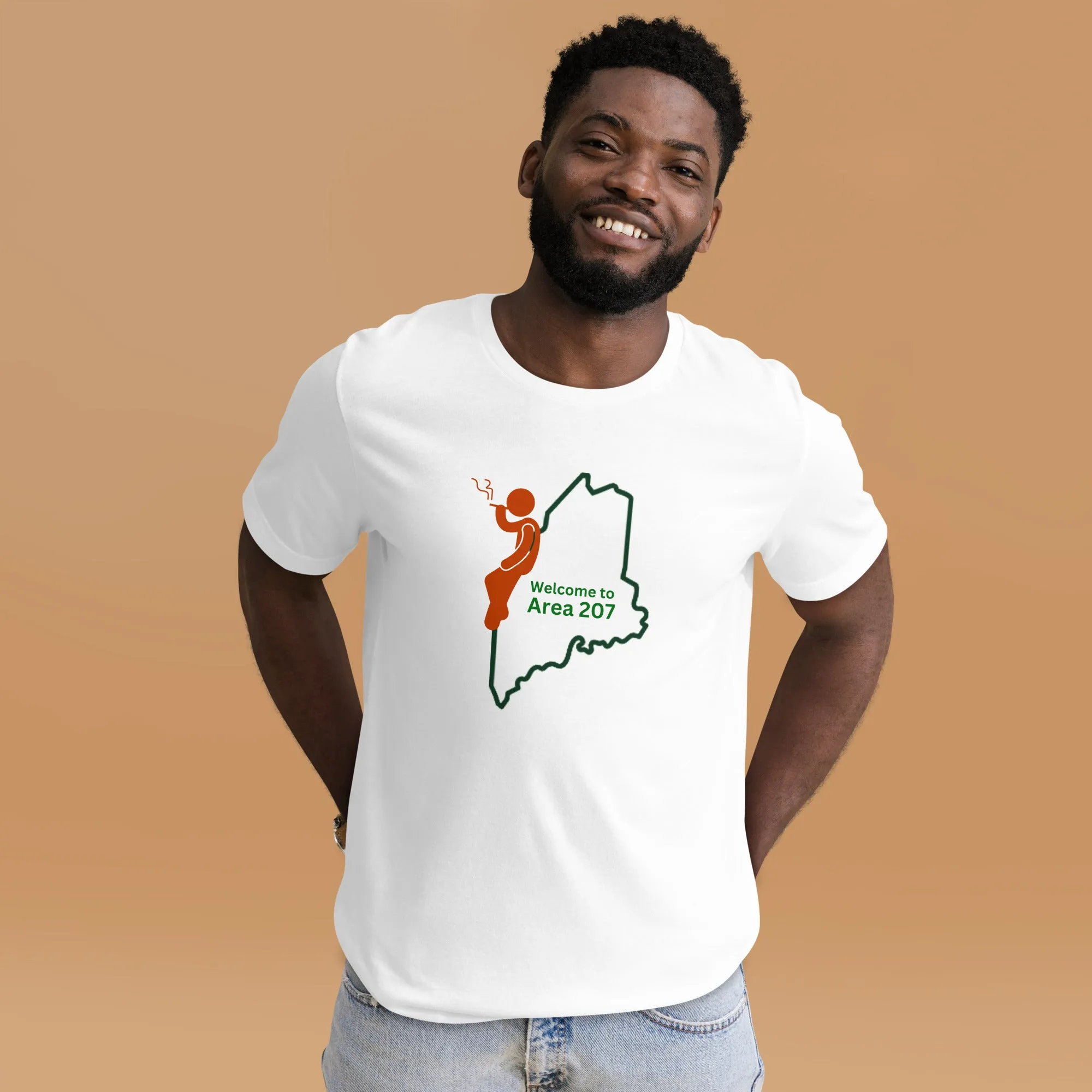 Coastal Maine Cannabis Inspired Unisex T-Shirt